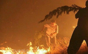 جزئیات آتشی که به جان “آبیدر” افتاد+عکس