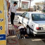 ضربه سرشیلنگ پمپ گاز، جان راننده بنابی را گرفت +عکس ضربه سرشیلنگ پمپ گاز، جان راننده بنابی را گرفت +عکس