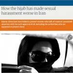 خبرنگار گاردین در تهران، حجاب را عامل آزارهای جنسی خیابانی معرفی کرد خبرنگار گاردین در تهران، حجاب را عامل آزارهای جنسی خیابانی معرفی کرد
