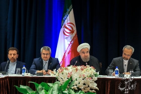 روحانی: شرکتهای آمریکایی هم می‌توانند از فضای پسا تحریم بهره بگیرند