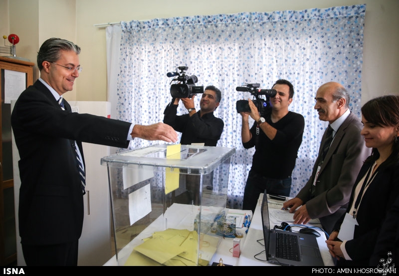 تصاویر/ انتخابات پارلمانی ترکیه در تهران