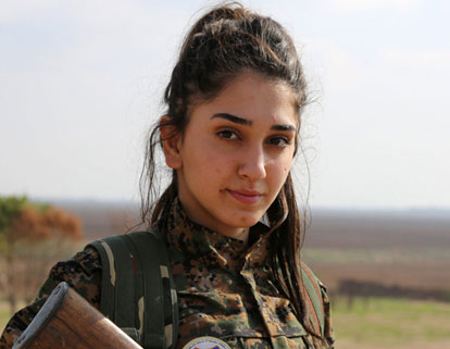 تصاویر/ زنان چریک مسیحی در جنگ داعش