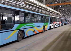 راه اندازی چهارمین گروه اتوبوسهای نوسازی شده در تبریز