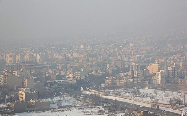 استمرار آلودگی هوا در تبریز