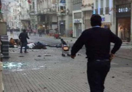 انفجار انتحاری در خیابان استقلال استانبول
