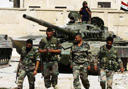 ارتش سوریه پشت دروازه‌های «تدمر»