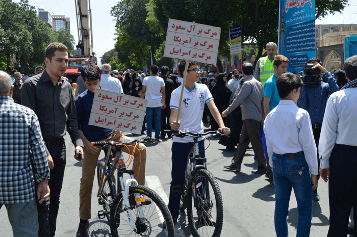 تصاویر/راهپیمایی روز قدس در تبریز
