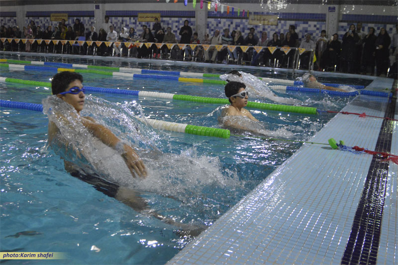 اولین جشنواره تابستانی شنا در تبریز