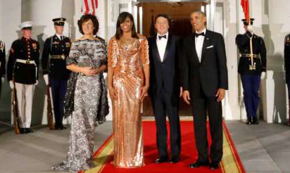 واپسین میزبانی اوباما در کاخ سفید +تصاویر