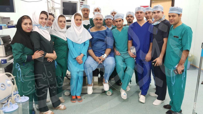 جواد خیابانی گزارشگر تبریزی زیر تیغ جراحی رفت