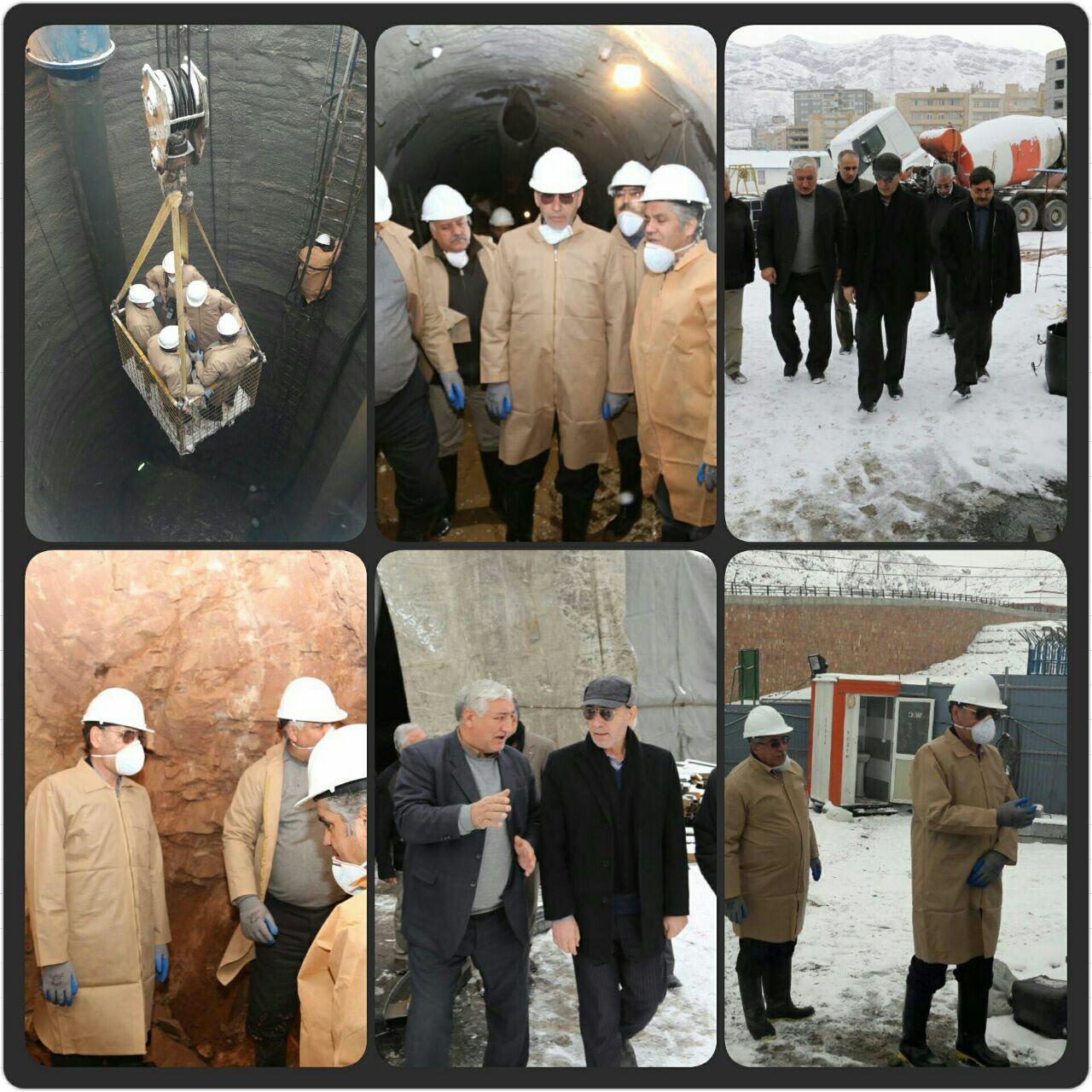 بازدید از تونل انرژی در تبریز