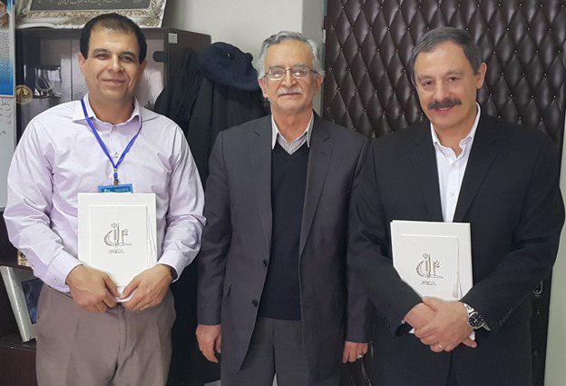 انعقاد قرارداد همکاری علمی با دو تن از اساتید برجسته ایرانی خارج از کشور