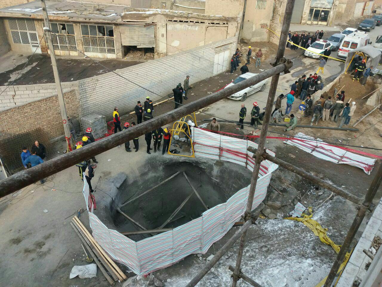 سه کارگر بر اثر ریزش آوار در تونل انرژی تبریز جان باختند