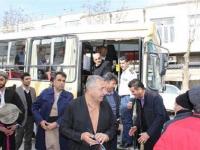 دومین اتوبوس گردشگری آذربایجان غربی در مهاباد شروع به کار کرد