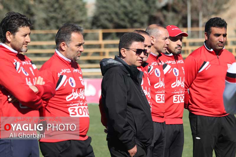 گزارش تصویری / آخرین تمرین تراکتورسازی در تبریز قبل بازی با صبای قم
