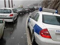 ترافیک سنگین در آزادراه‌های قزوین- کرج و کرج- تهران/ بارش باران در آذربایجان غربی