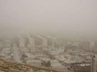 غبار مناطق مختلف استان زنجان را فرا گرفت