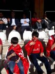 تصاویر هواداران تراکتورسازی قبل از شروع بازی با نفت تهران تصاویر هواداران تراکتورسازی قبل از شروع بازی با نفت تهران