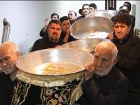 برگزاری مراسم سنتی و آیینی طشت گذاری در ۲ بقعه متبرکه اردبیل