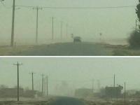 طوفان نمک در شهرستان‌های حوزه دریاچه ارومیه