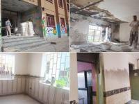 تسریع در روند بازسازی مدرسه راه شهدای اسلام آباد ارومیه