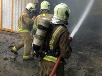 آتش‌سوزی تجهیزات مخابراتی در اردبیل/حادثه عمدی اعلام شد