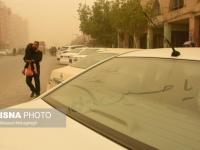 افزایش غلظت گرد و غبار در زنجان