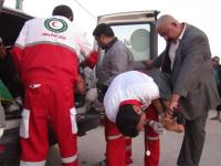 خدمات رسانی ۳۰ درمانگاه شبانه روزی هلال احمرزنجان در عراق