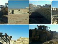 جلوگیری از ساخت وساز غیرمجاز در منطقه حسین آباد ابهر