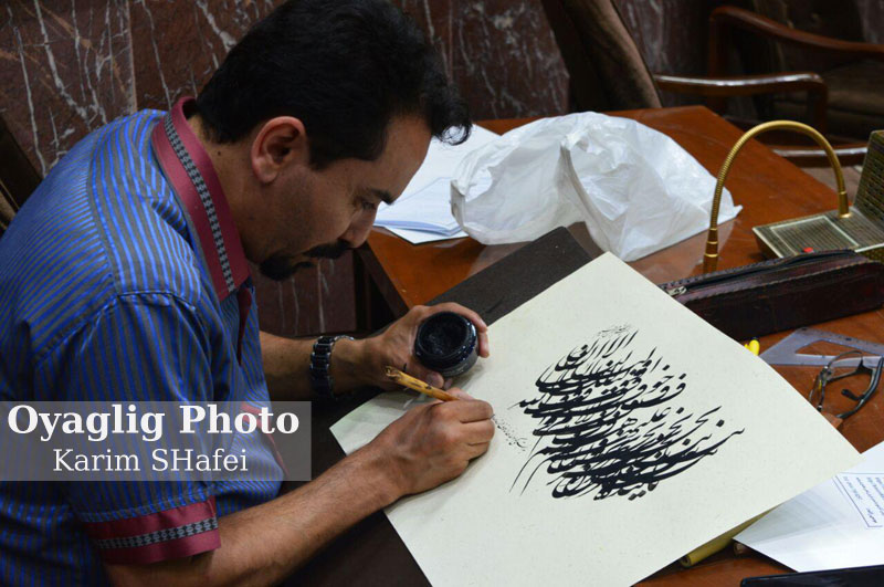 تصاویر / همایش خوشنویسی «کتابت وحی» در تبریز