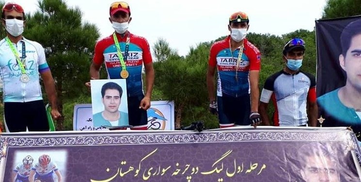 قهرمانی رکاب‌زن تبریزی در اولین مرحله مسابقات لیگ دوچرخه‌سواری کوهستان کشور