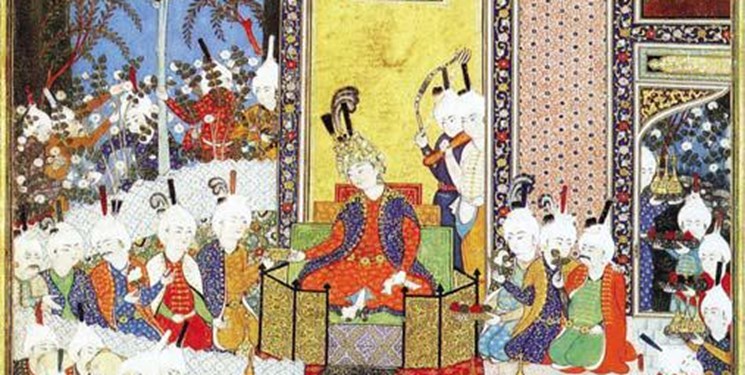 دیوان حافظ سام میرزا ، شاهکاری از هنر مکتب تبریز