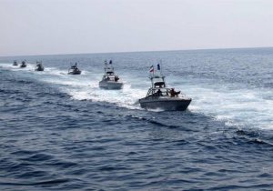 برخورد قاطع سپاه با ناو جنگی آمریکا در آب‌های جنوبی ایران
