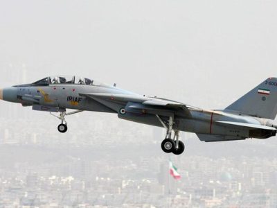 سقوط هواپیمای جنگنده F14 در اصفهان