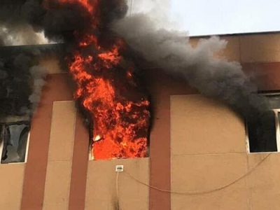 آتش‌سوزی در انبار داروهای مرکز فوریت‌های پزشکی مراغه