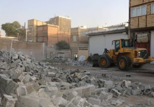 تخریب چهار مورد ساخت و ساز غیرمجاز در تبریز