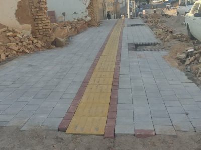 معابر ۱۶ متری و پیاده‌راه‌ های سطح منطقه ۱۰ تبریز سنگفرش می‌شود